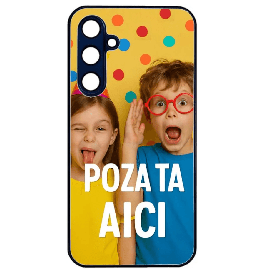 Husa Samsung Galaxy S23 FE, Colorful Aluminium TPU, personalizata cu poza ta! 1