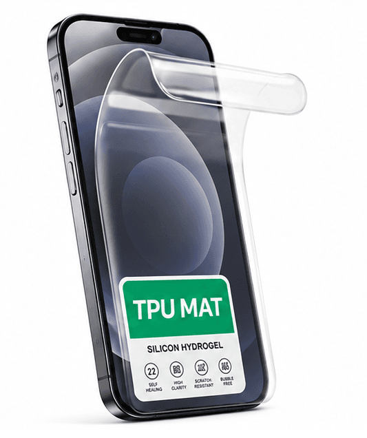 Folie Mata TPU iPhone 17 Air, BYRY® Hydrogel, ultra subtire, regenerabila