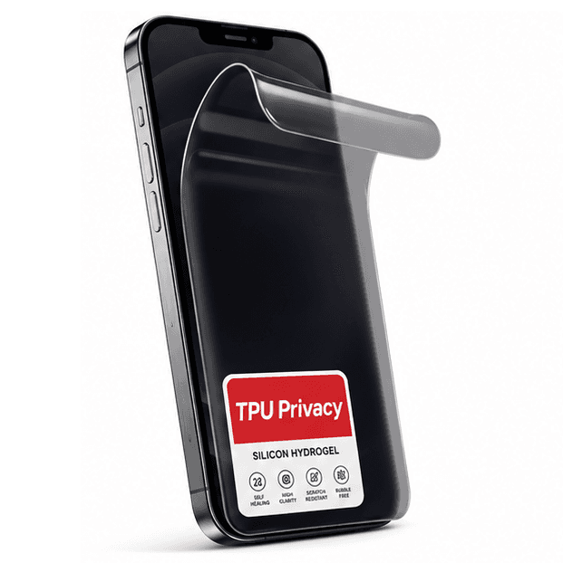 Folie Privacy TPU iPhone 17 Air, Hydrogel, anti-spion, mata, ultra subtire, regenerabila