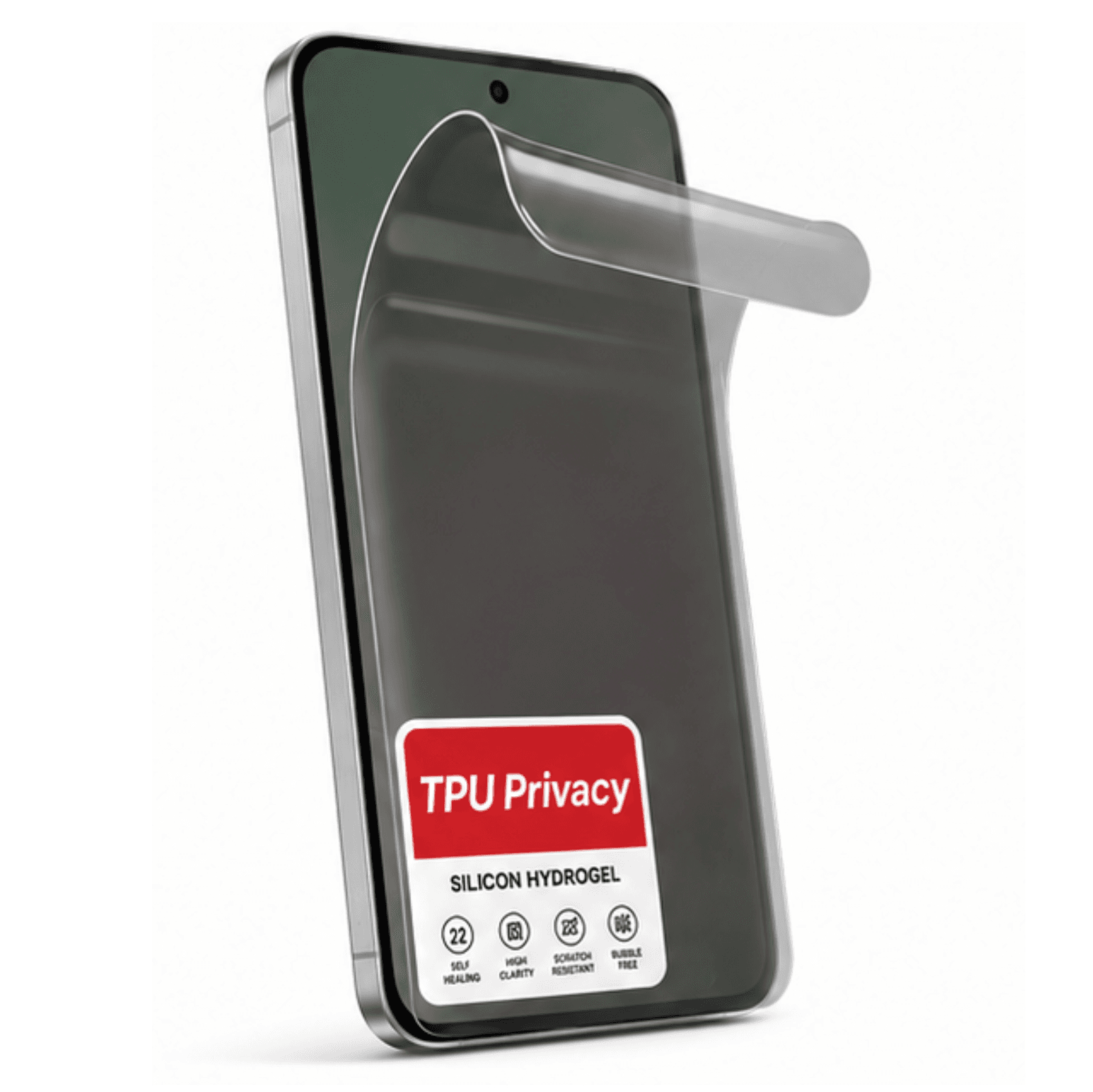 Folie Privacy TPU Galaxy Note8, Hydrogel, anti-spion, mata, ultra subtire, regenerabila