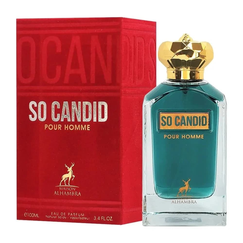 Alhambra So Candid Homme 100ml, Apa de Parfum, Barbati 1
