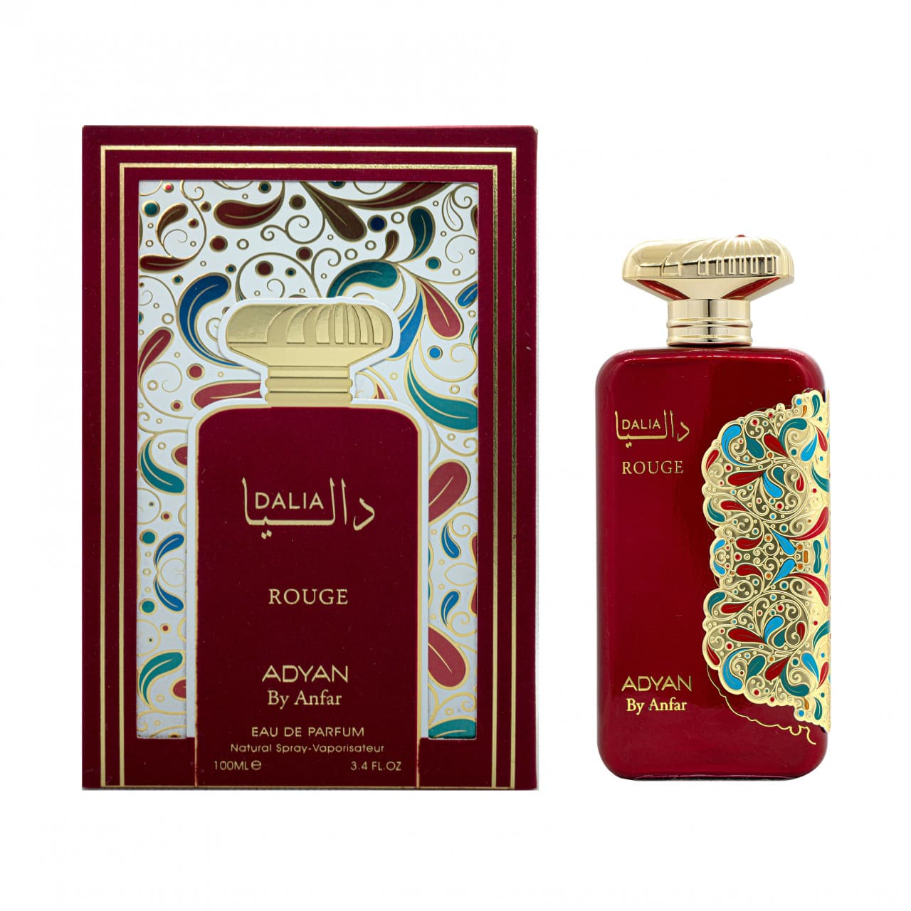 Apa de Parfum ADYAN, DALIA ROUGE EDP 100ML 1