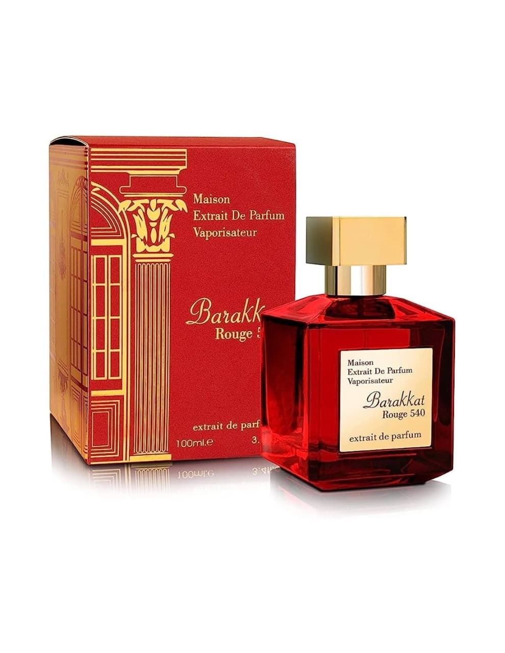 Fragrance World Barakkat Rouge 540, unisex 100ml - red 1