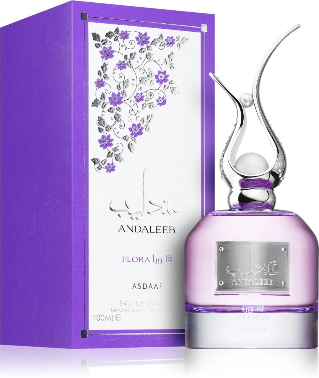 Apa de parfum Andaleeb Flora Asdaaf, femei - 100 ml 1