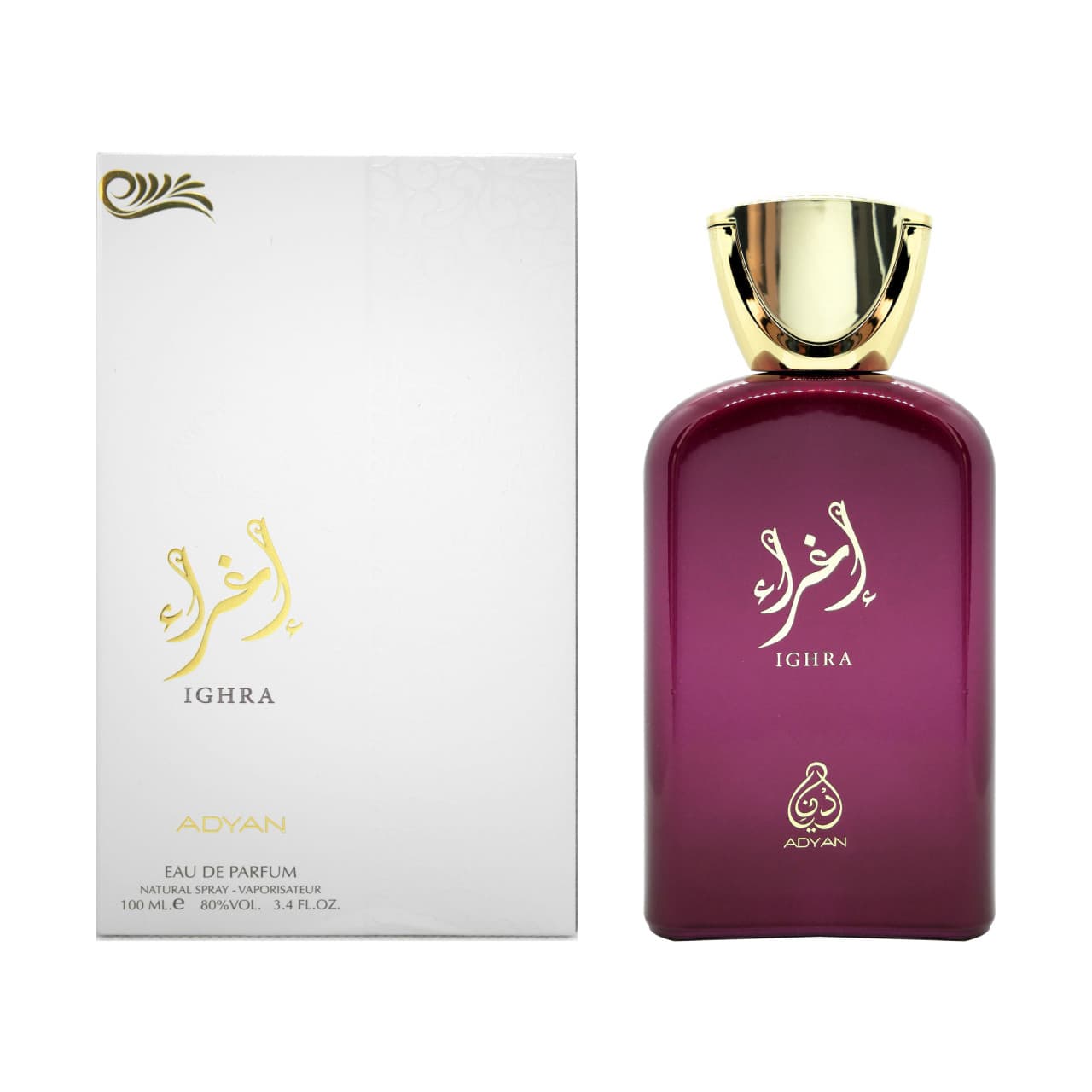 Apă de parfum Adyan, IGHRA, femei, 100ml 1