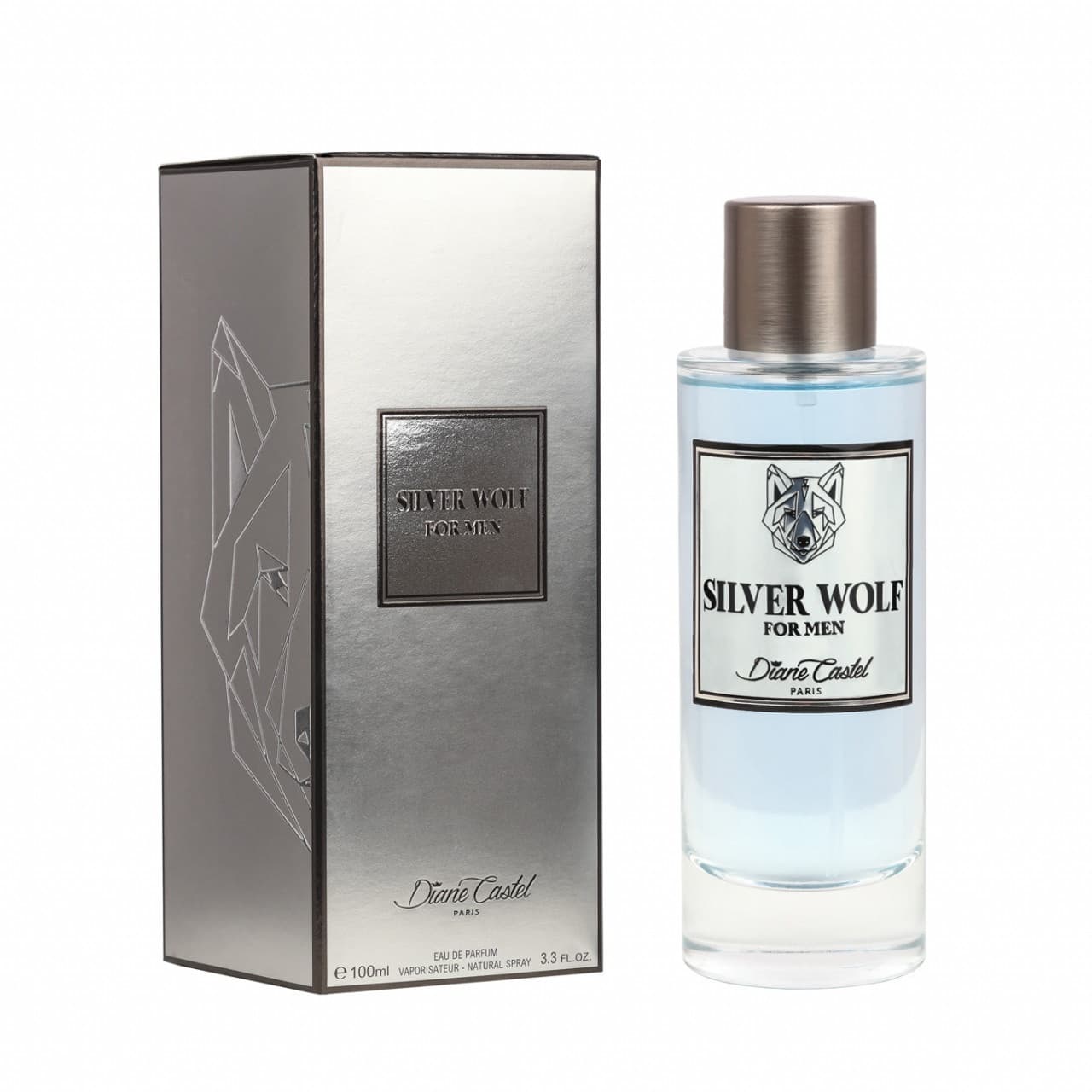 Apa de Parfum, Diane Castel, Silver Wolf 100 ml, barbati 1