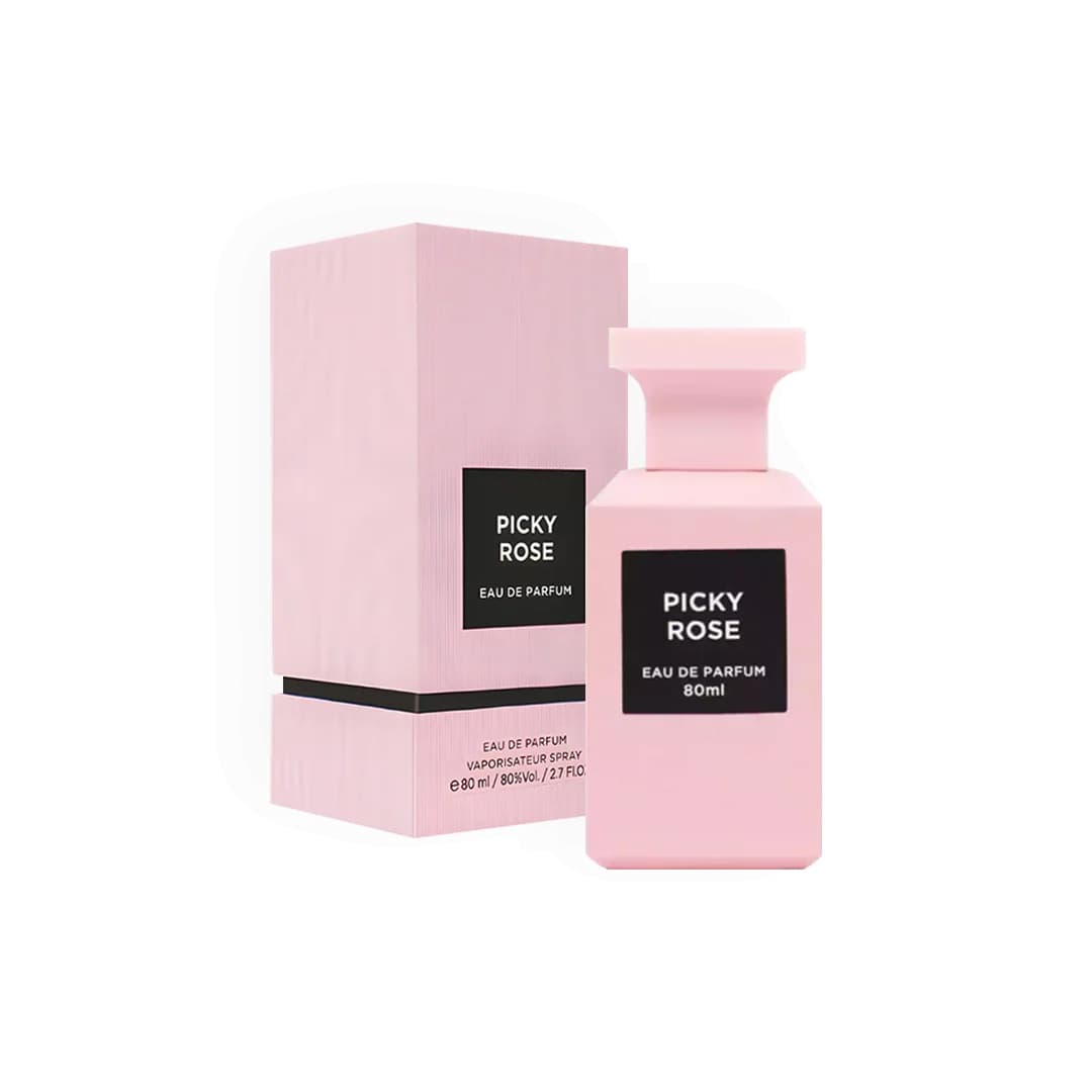 Apa de parfum, Fragrance World, Picky Rose, unisex, 80 ml 1