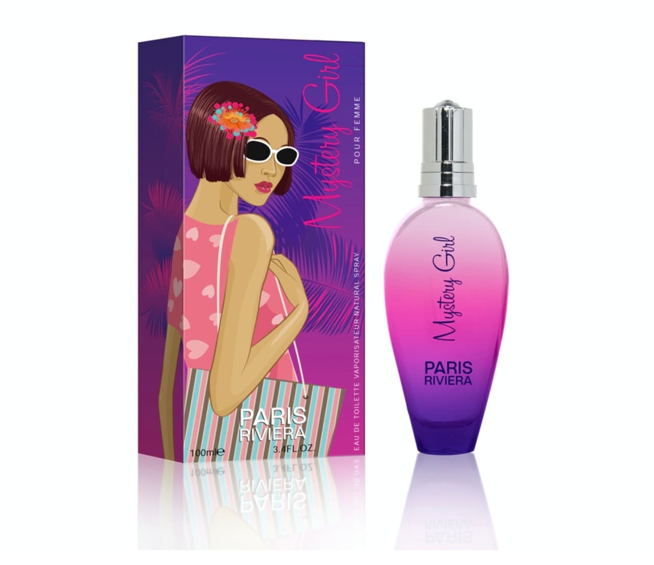 Apa de toaleta, PARIS RIVIERA MYSTERY GIRL 100ML EDT 1