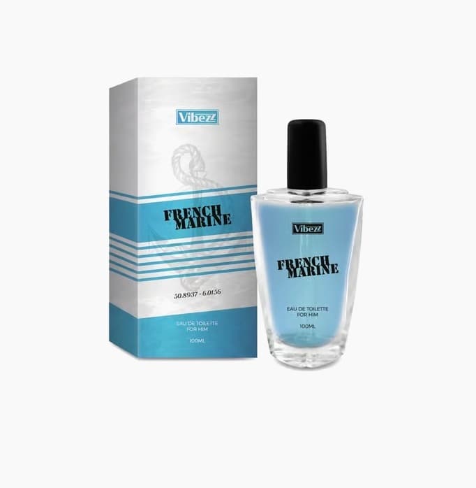 Apa de toaleta, Vibezz French Marine , 100 ml, barbati 1