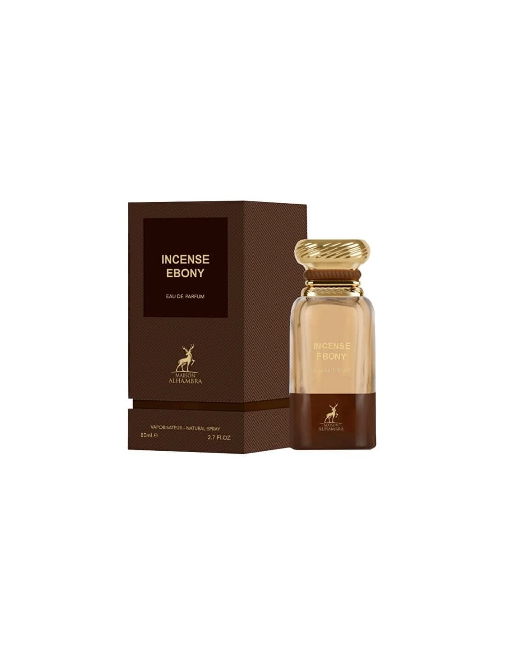 Alhambra, Incense Ebony, apa de parfum, unisex, 80 ml 1