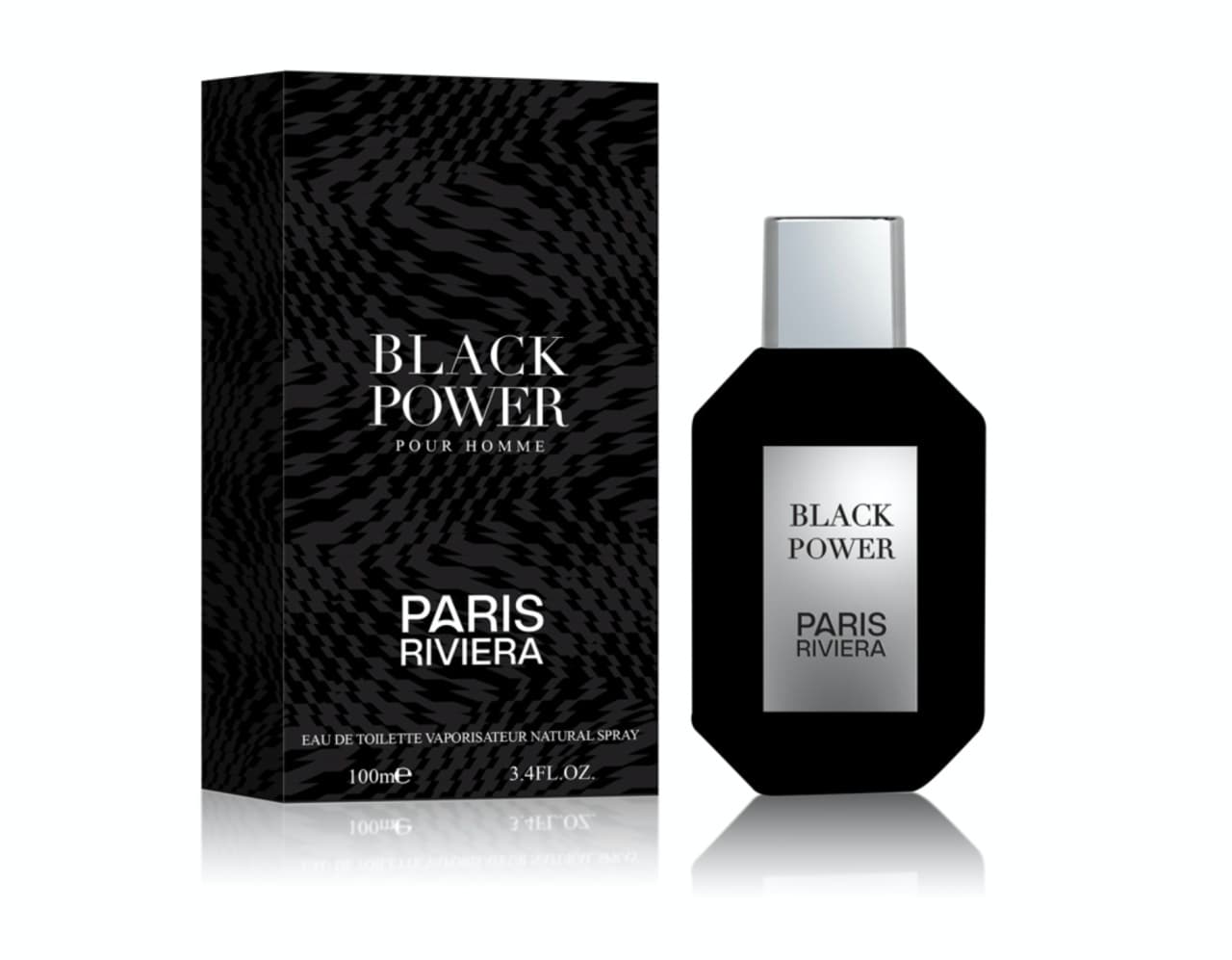 Apa de toaleta, PARIS RIVIERA BLACK POWER 100ML EDT 1
