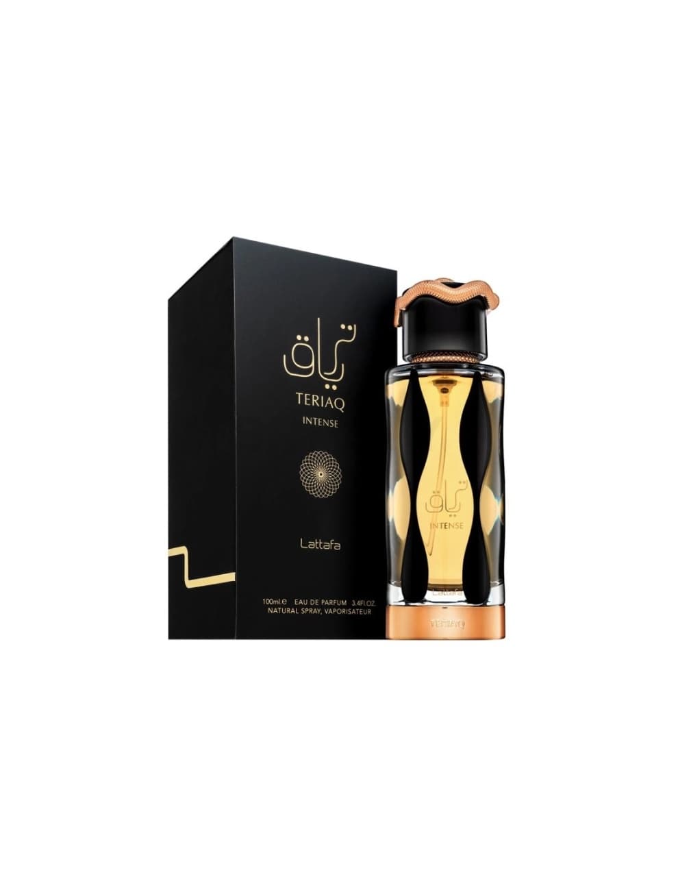 Lattafa Teriaq Intense, apa de parfum, unisex, 100 ml 1