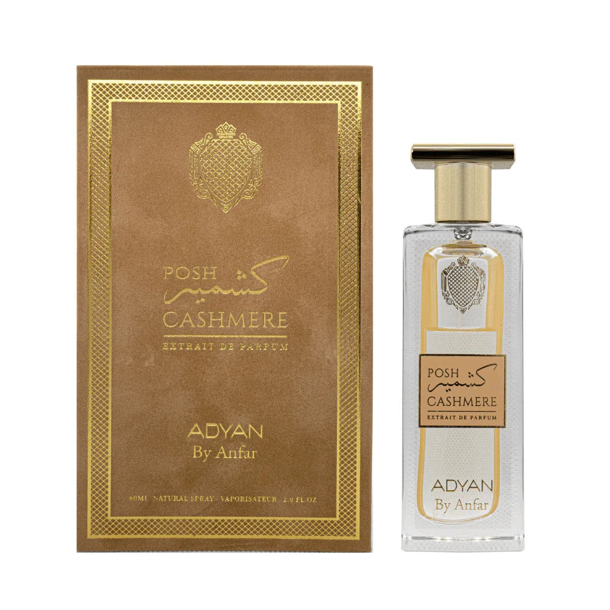 Apă de parfum Adyan, POSH CASHMERE, femei, 60ML 1