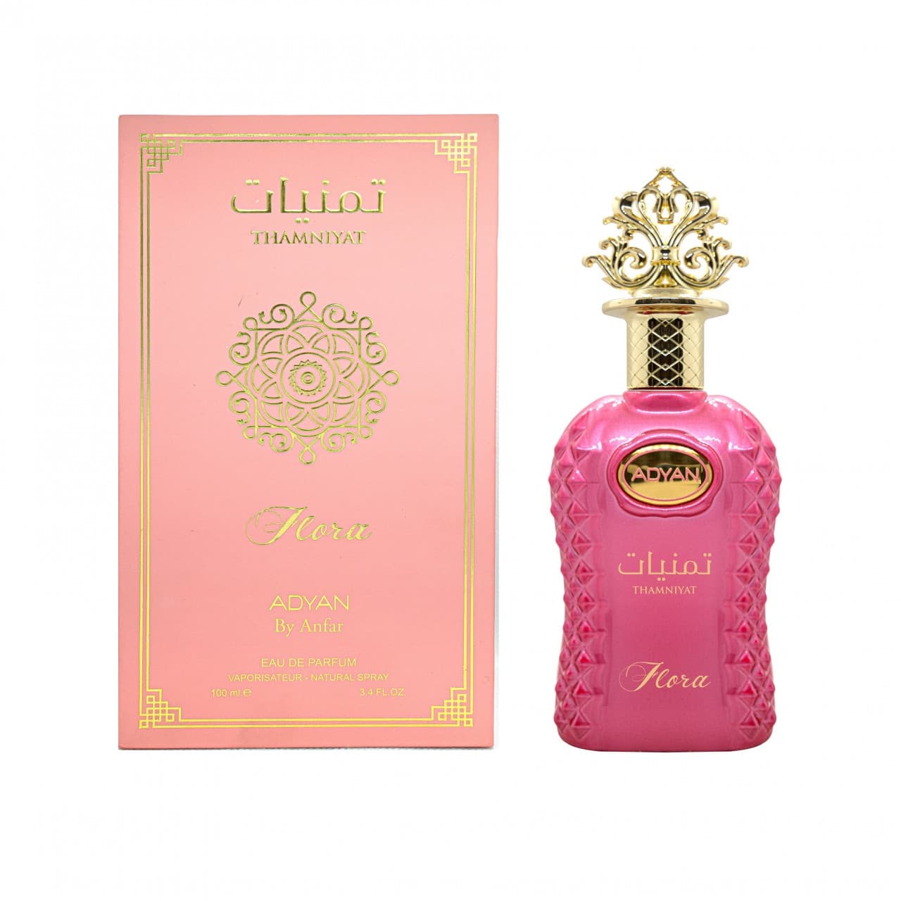 Apa de Parfum ADYAN, THAMNIYAT FLORA, femei, 100ML 1