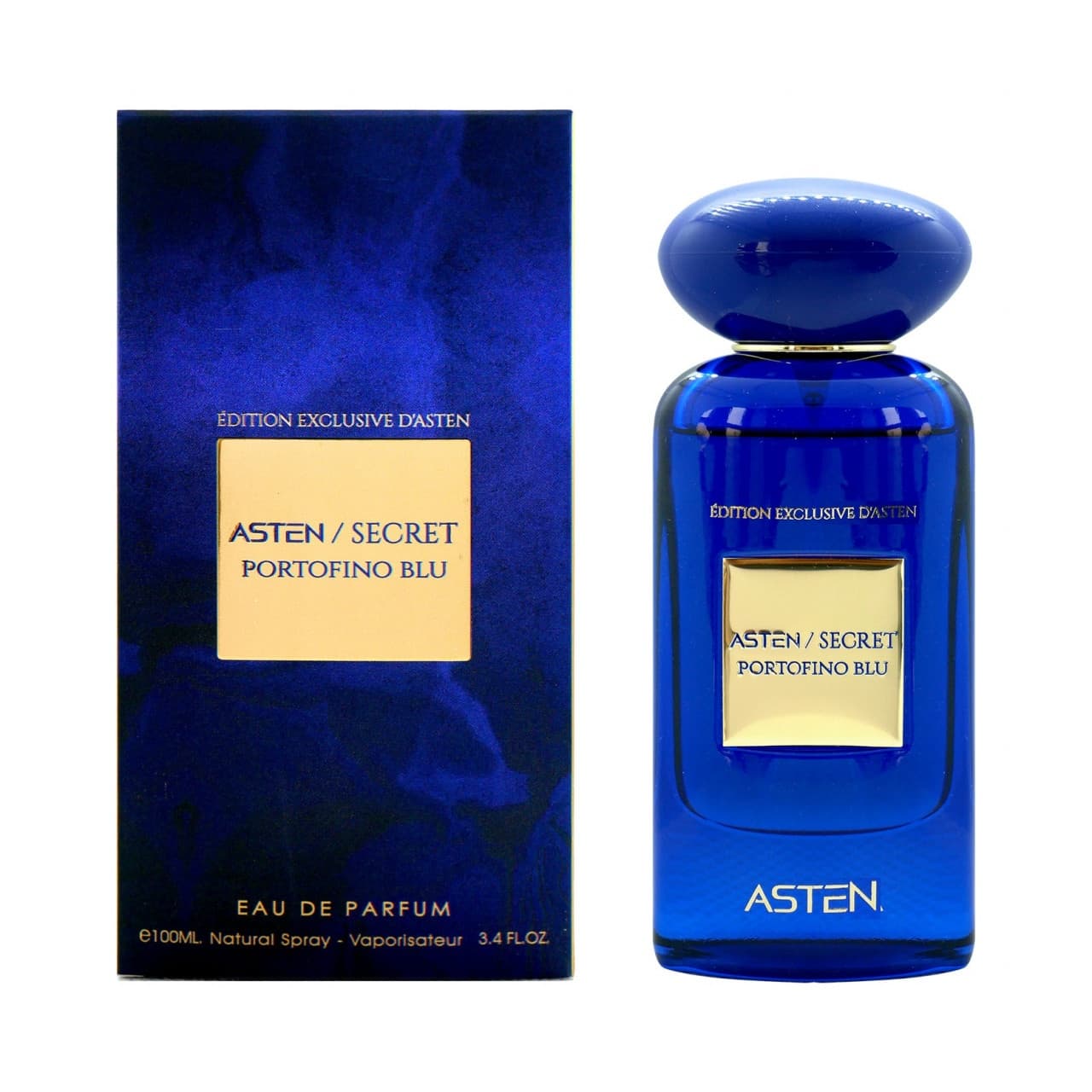Apă de parfum Asten, Secret Portofino Blu, unisex, 100ml 1