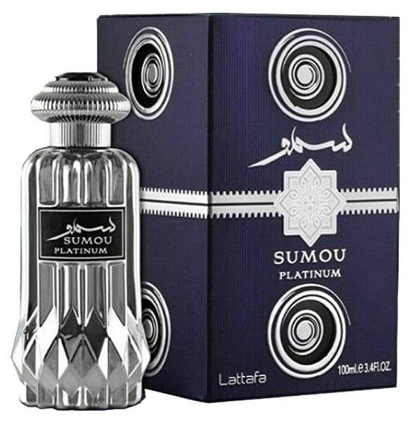 Apa de parfum Sumou Platinum by Lataffa, 100ml, barbati 1
