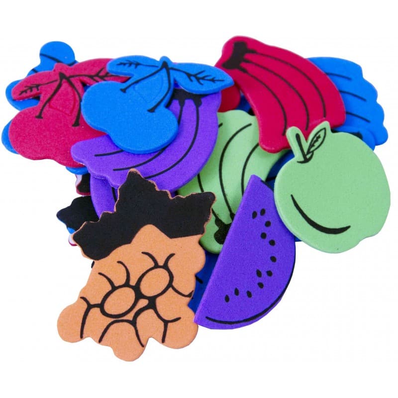 Abtibilduri - fructe, 8g, buretat, Colorarte, 3361