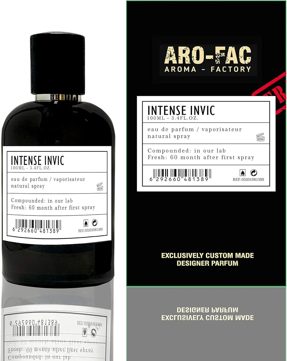 Intense Invic Aro-Fac – Parfum lemnos-marin pentru bărbați 1