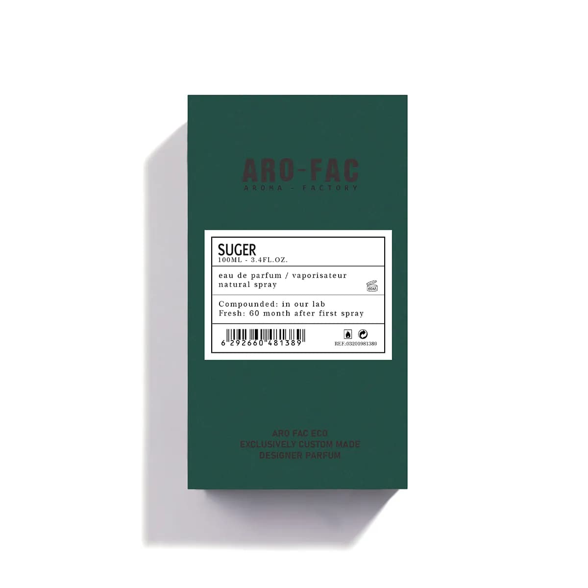 Parfum echilibrat cu note fructate Suger Aro-Fac, 100ml 2