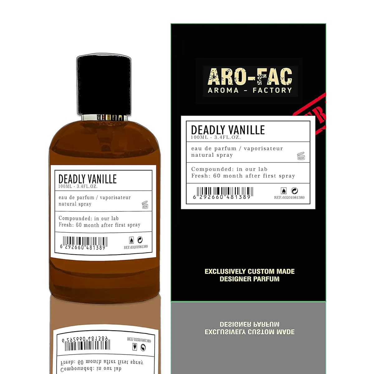 Deadly Vanille, parfum unisex, EDP, Aro-Fac, 100ml 1