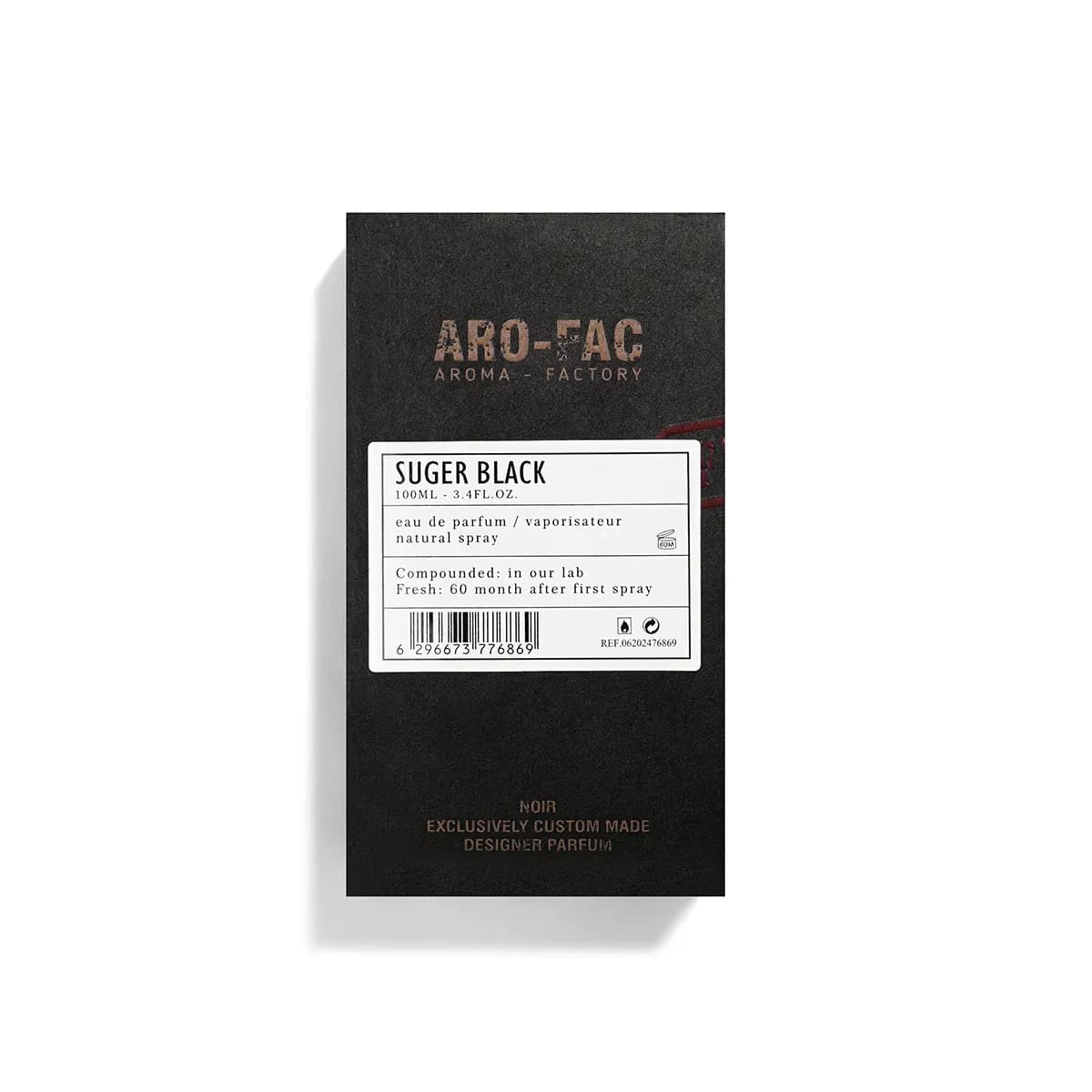 Parfum unisex îndrăzneț Suger Black – Dulce și misterios, 100ml 2