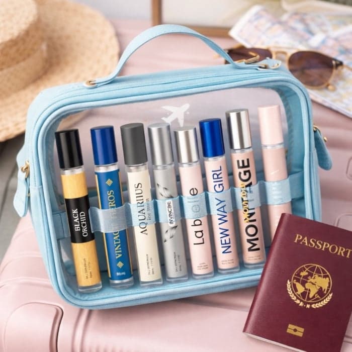 Set 8 Parfumuri Travel 35 ml – Colecție Femei &amp; Bărbați (4+4) | Inspirate din Branduri Celebre | Ideal pentru Voiaj, Vacanțe și Geantă – Montage Brands 3