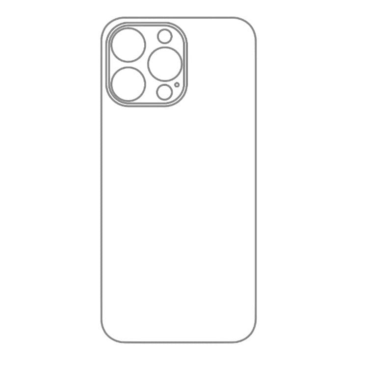 Folie HD TPU Apple iPhone 14 Pro, BYRY® Hydrogel, ultra subtire, regenerabila - spate 2