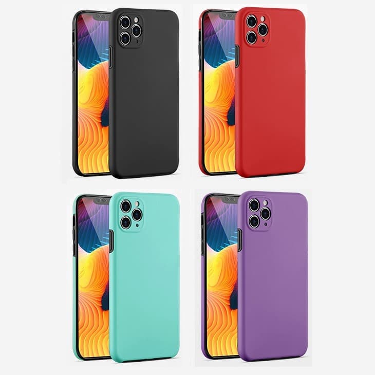 Husa protectie Samsung Galaxy A72 4G/5G (fata + spate) Fully PC & PET 360°, neagra 5