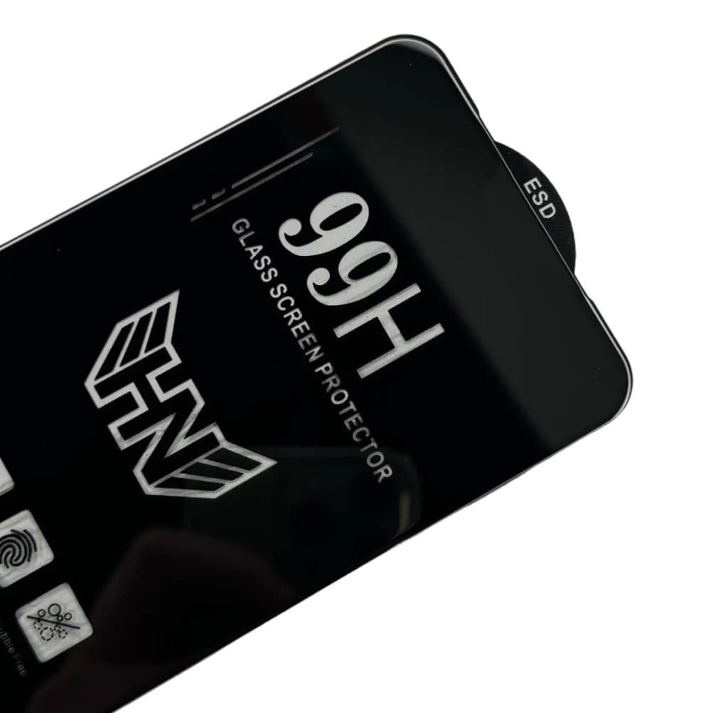 Folie sticla Oppo Reno5 5G, Full Glue 99H, ESD, premium, margini negre 2