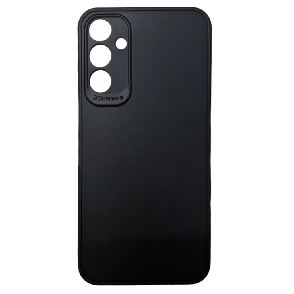 Husa Samsung Galaxy A25, Matt TPU My Choice, silicon moale, protectie camere, neagra 2
