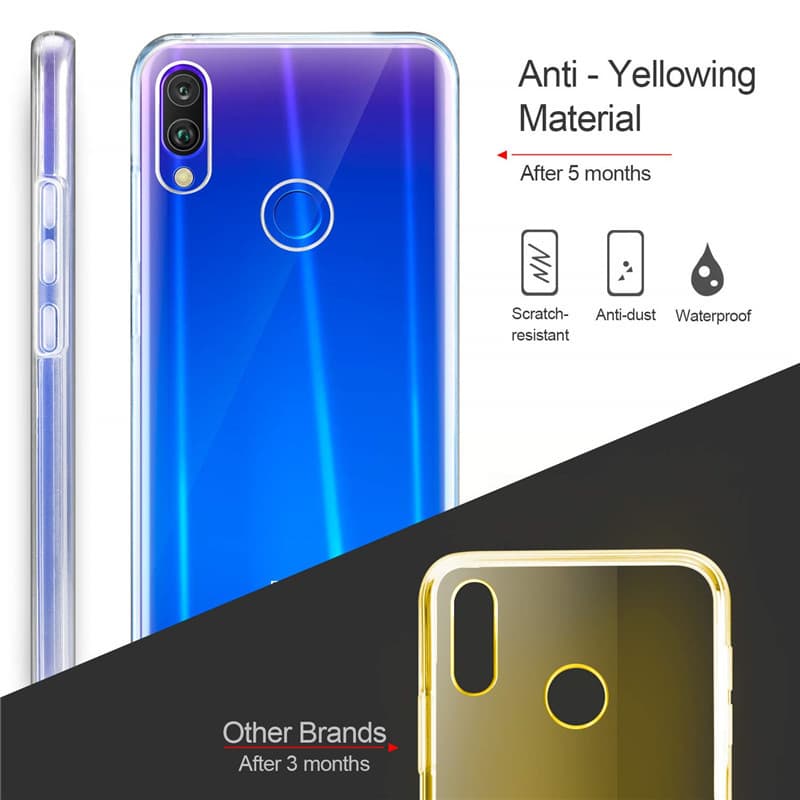 Husa protectie Samsung Galaxy J8 2018 (fata + spate) Fully PC & PET 360°, transparenta 3