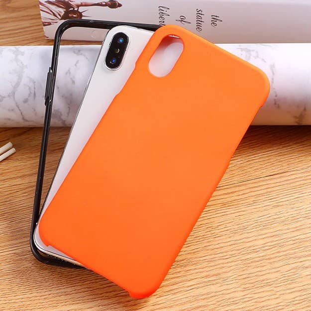 Husa protectie Samsung Galaxy A20s (fata + spate) Fully PC & PET 360°, portocalie 2