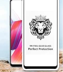 Folie de sticla Xiaomi Redmi 7, Full Glue Lion margini negre 2