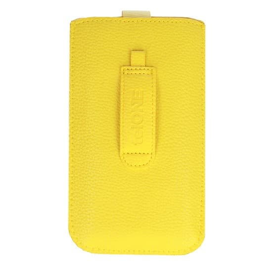 Husa protectie tip pouch pentru iPhone 11 Pro / Samsung J5 (2017) / Huawei P10 LIte / Xiaomi Redmi 7A, galbena 2