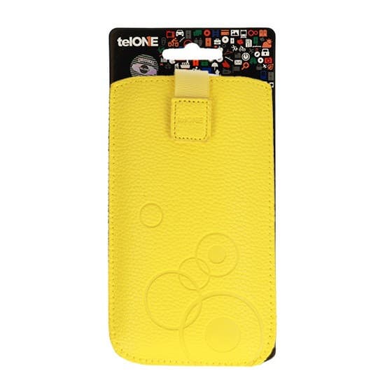 Husa protectie tip pouch pentru iPhone 11 Pro / Samsung J5 (2017) / Huawei P10 LIte / Xiaomi Redmi 7A, galbena 4