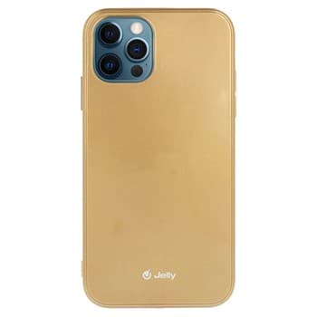Husa de protectie Jelly All Day pentru Apple iPhone 12 Mini, silicon jelly auriu 2