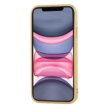 Husa de protectie Jelly All Day pentru Apple iPhone 12 Mini, silicon jelly auriu 3