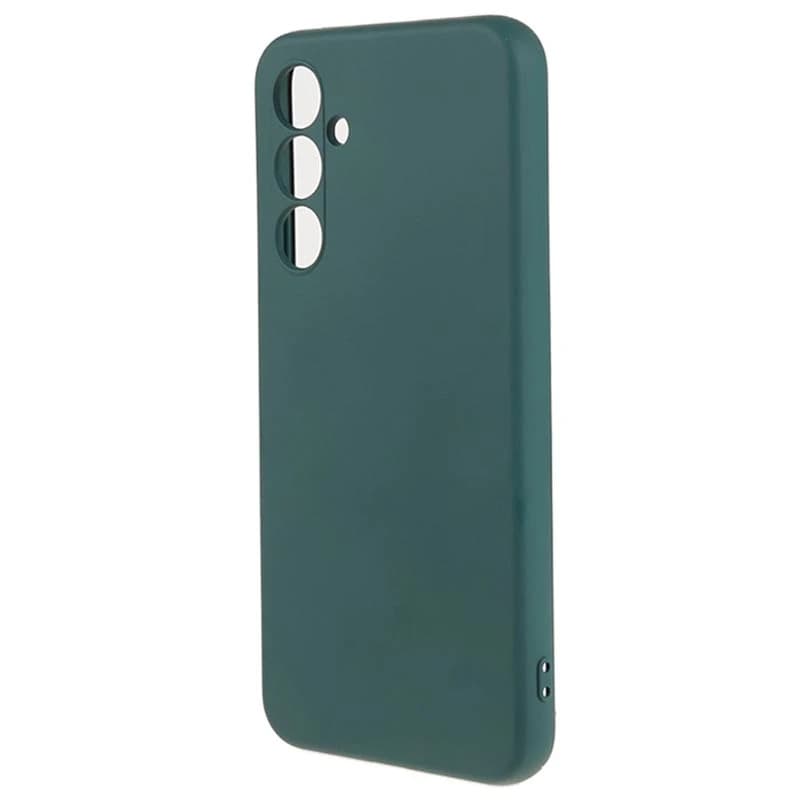 Husa Samsung Galaxy A15 5G, Matt TPU, silicon moale, verde inchis 2