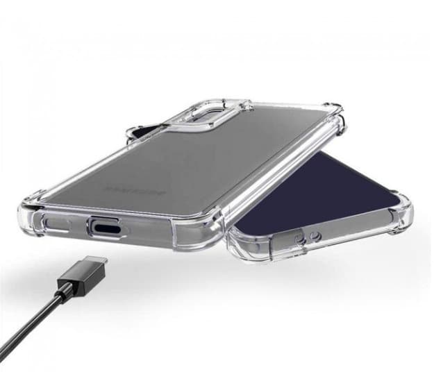 Husa Samsung Galaxy S22 Plus, TPU transparent, intarituri in colturi, grosime 1,5 mm 3