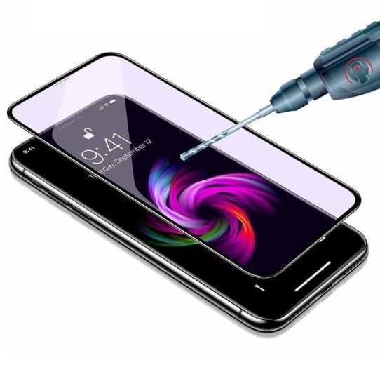 Folie sticla Apple iPhone 11 / iPhone XR, Full Glue 9D, margini negre 4