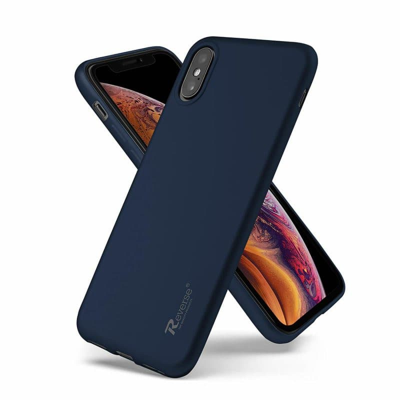 Husa de protectie Reverse Luxury TPU pentru Samsung Galaxy S20, albastru navy 4