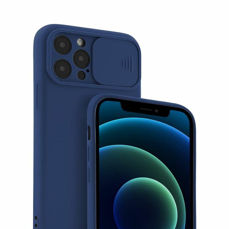 Husa Samsung Galaxy A04s / A13 5G, Camshield TPU, silicon moale, flexibil, albastru inchis 2