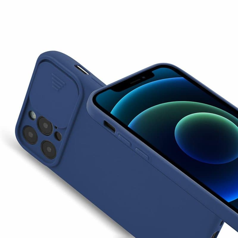Husa Samsung Galaxy A04s / A13 5G, Camshield TPU, silicon moale, flexibil, albastru inchis 3