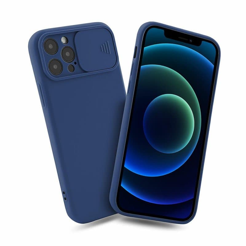 Husa Samsung Galaxy A04s / A13 5G, Camshield TPU, silicon moale, flexibil, albastru inchis 5