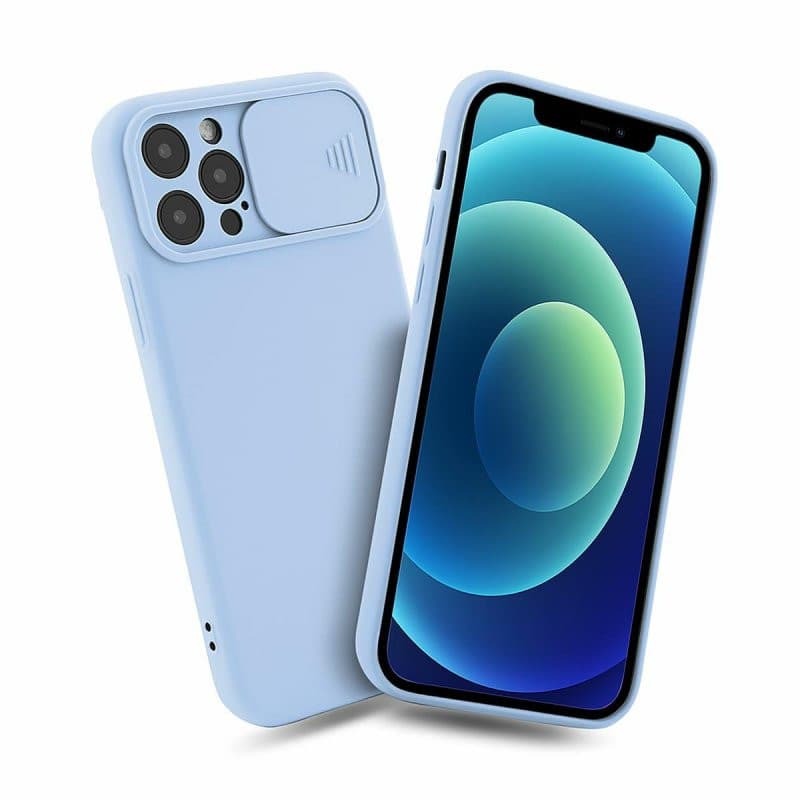 Husa Samsung Galaxy A04s / A13 5G, Camshield TPU, silicon moale, flexibil, albastru deschis 3