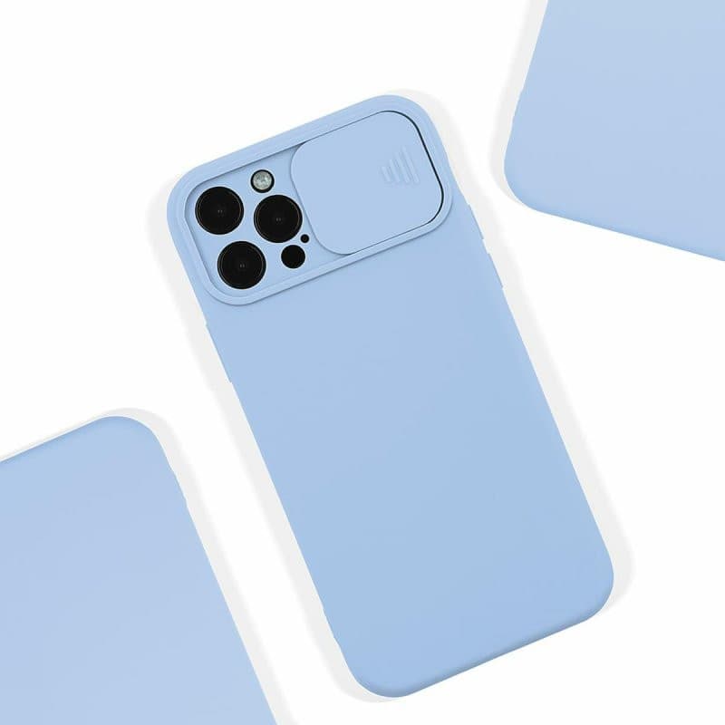 Husa Samsung Galaxy A04s / A13 5G, Camshield TPU, silicon moale, flexibil, albastru deschis 5
