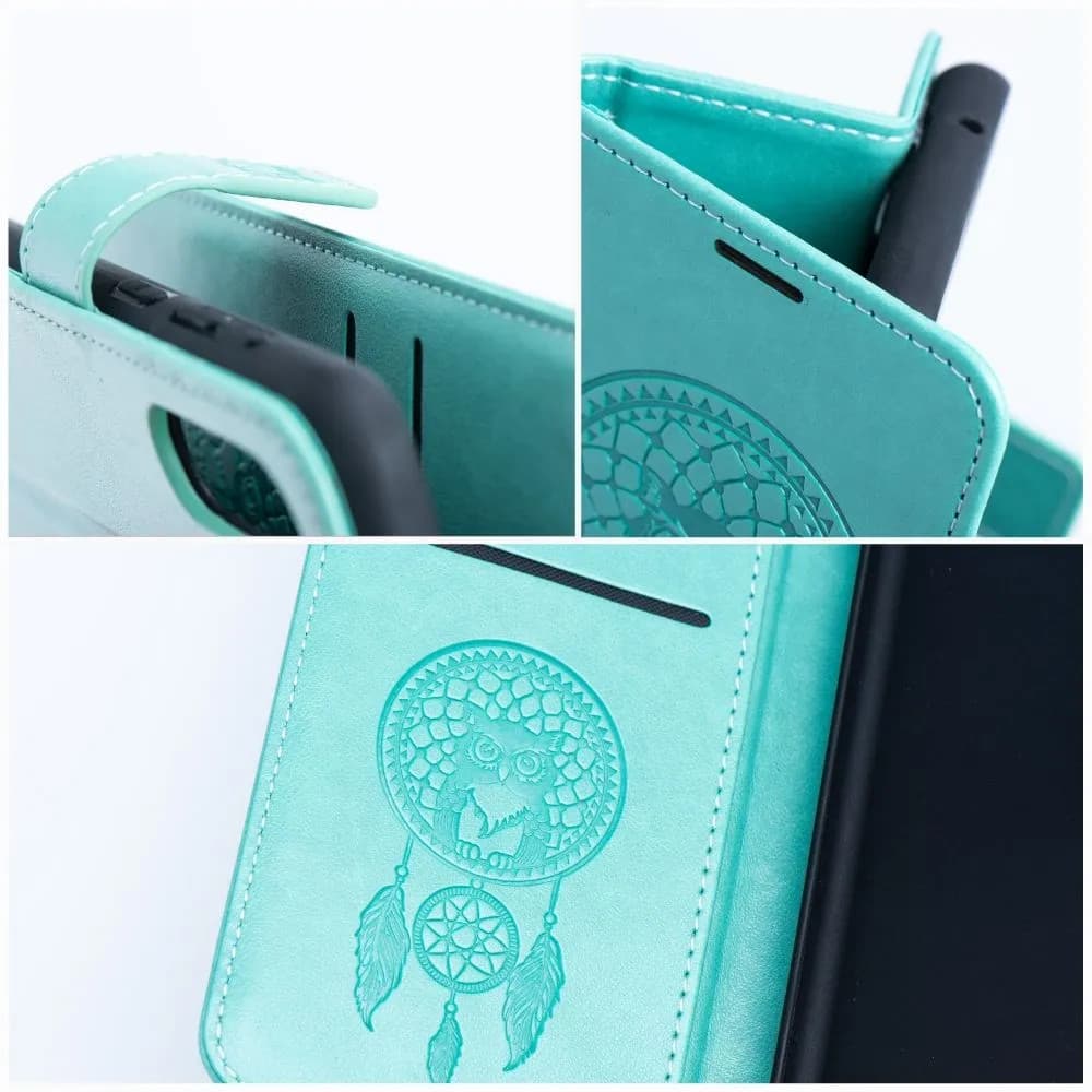 Husa Samsung Galaxy S23 Plus, Mezzo Book, inchidere magnetica, Dreamcatcher Green 2
