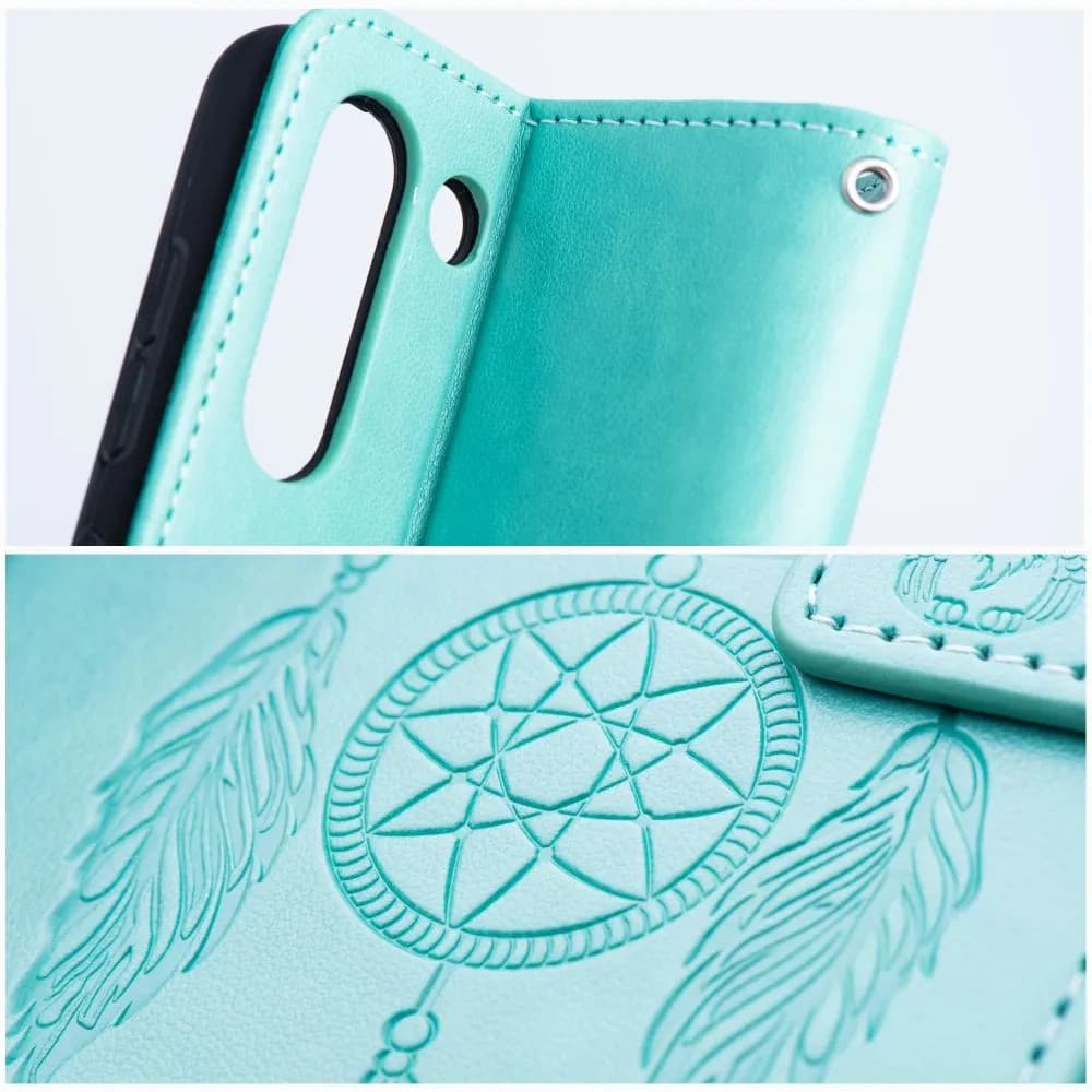 Husa Samsung Galaxy S23 Plus, Mezzo Book, inchidere magnetica, Dreamcatcher Green 3