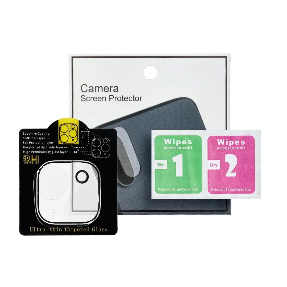 Folie protectie pentru camera spate Samsung Galaxy S24 Plus, margini negre 3