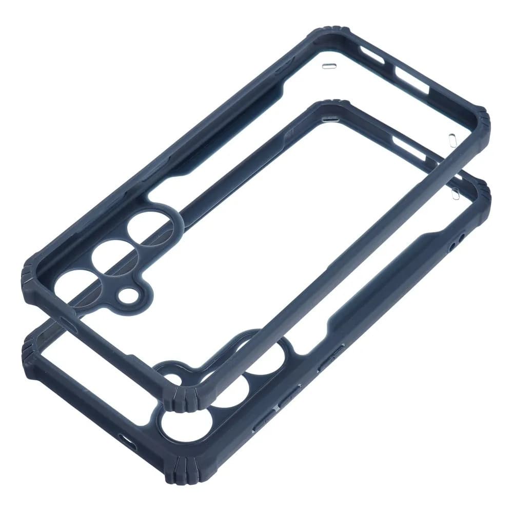 Husa Samsung Galaxy A15, Anti Drop, intarituri in colturi, protectie camera, margini albastru navy 3